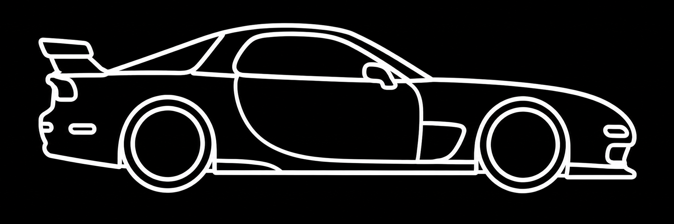 Random car outline